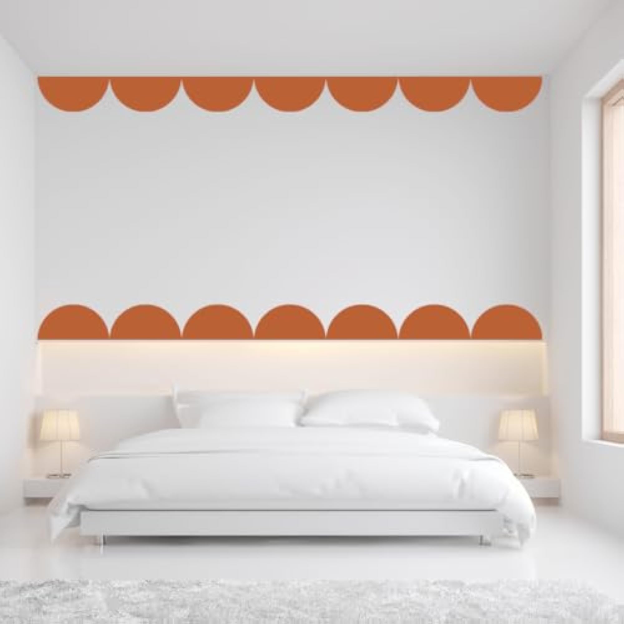Scallop Border Wall Stickers